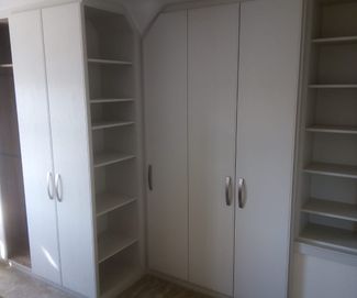 Waite Bedrooms Fitted Wardrobes Pale Grey