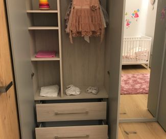 Childrens Fitted Wardrobe Interior