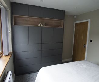 Huddersfield Fitted Bedroom Furniture Made to Measure Bespoke Grey War