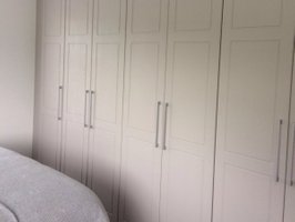 Cashmere Grey Fitted Wardrodes