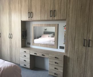 Fitted Wardrobes Dressing Table Waite Bedrooms