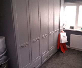 Waite Bedrooms Traditional Grey Wardrobes